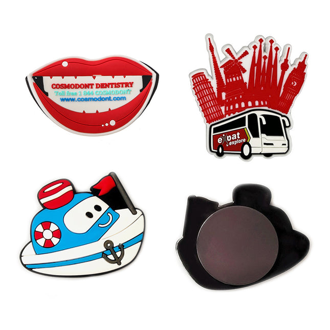 Custom PVC Rubber Fridge Magnet Business Promotional Photo Magnets