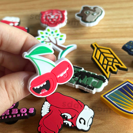 Custom Promotional Soft PVC Rubber Clog Shoe Charms with Your Logo