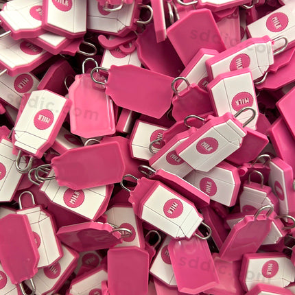 Custom PVC Zipper Pull Rubber Zipper Puller Tab For Bag & Clothing