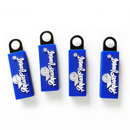 Custom PVC Zipper Pull Rubber Zipper Puller Tab For Bag & Clothing